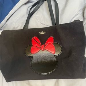 Kate spade Minnie Mouse fabric purse